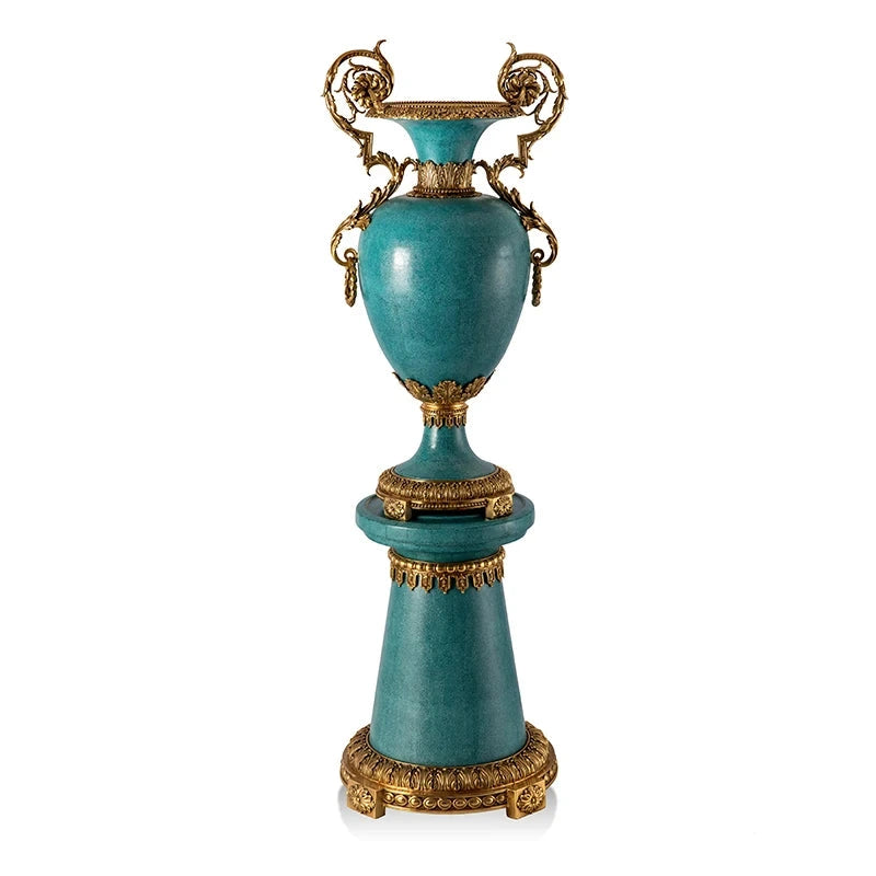 Porcelain Handcrafted Luxury Floor Vase
