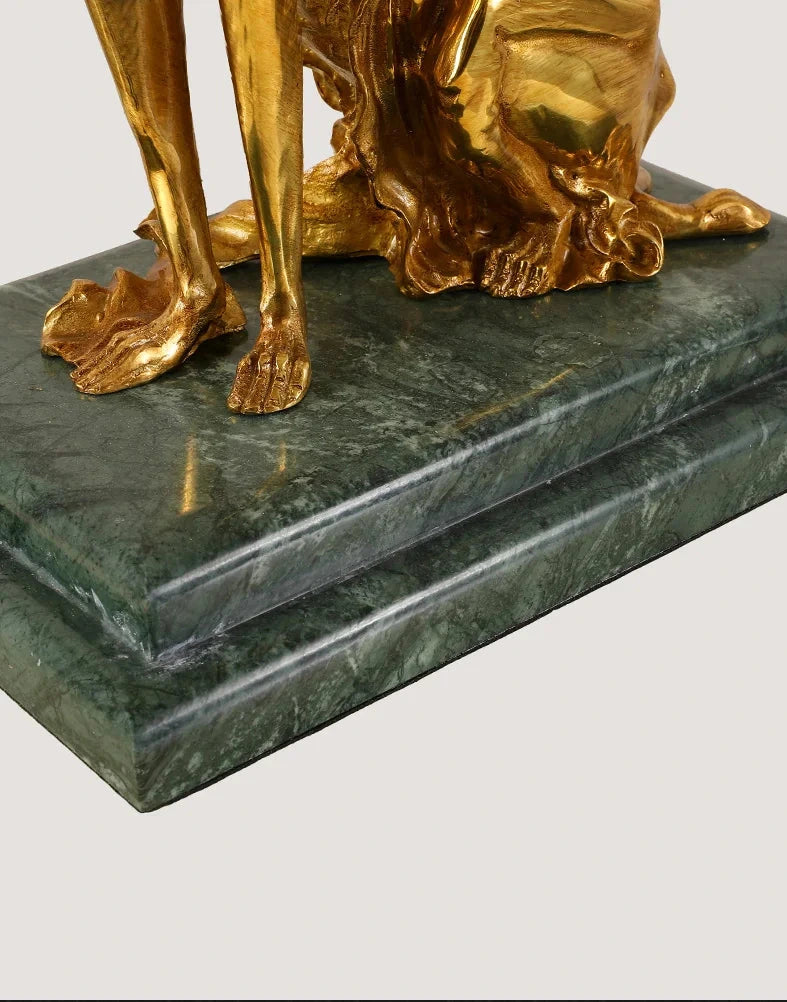 French Copper Table Lamp – Court Decorative Table Lamp