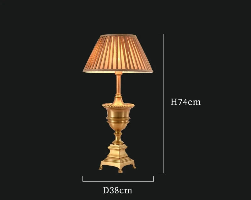 Creative Copper Desk Lamp
