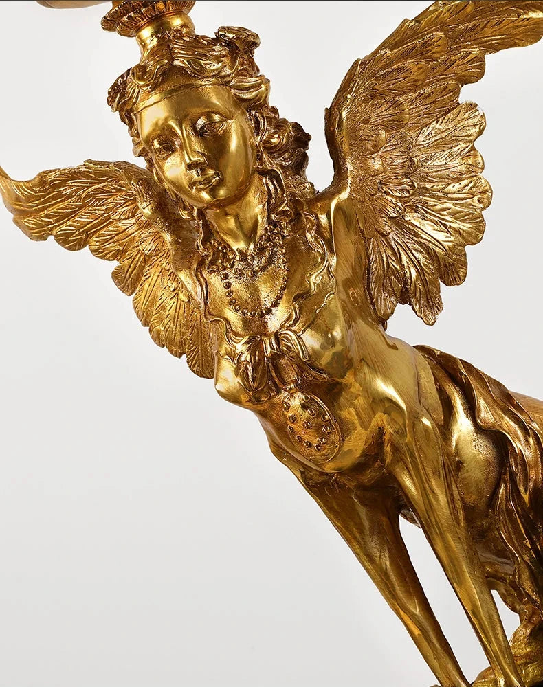 French Copper Table Lamp – Court Decorative Table Lamp