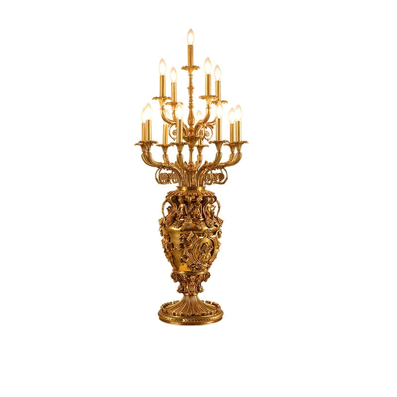 French Retro Brass Desk Lamp