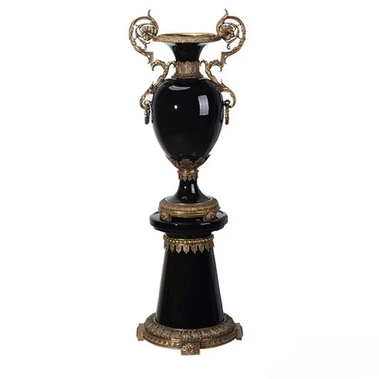 Porcelain Handcrafted Luxury Floor Vase