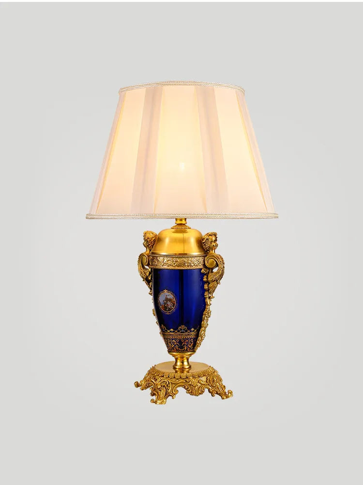 French Luxury Crystal Table Lamp