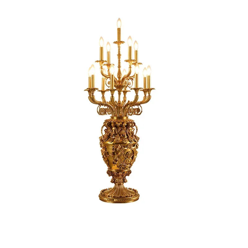 French Retro Brass Desk Lamp