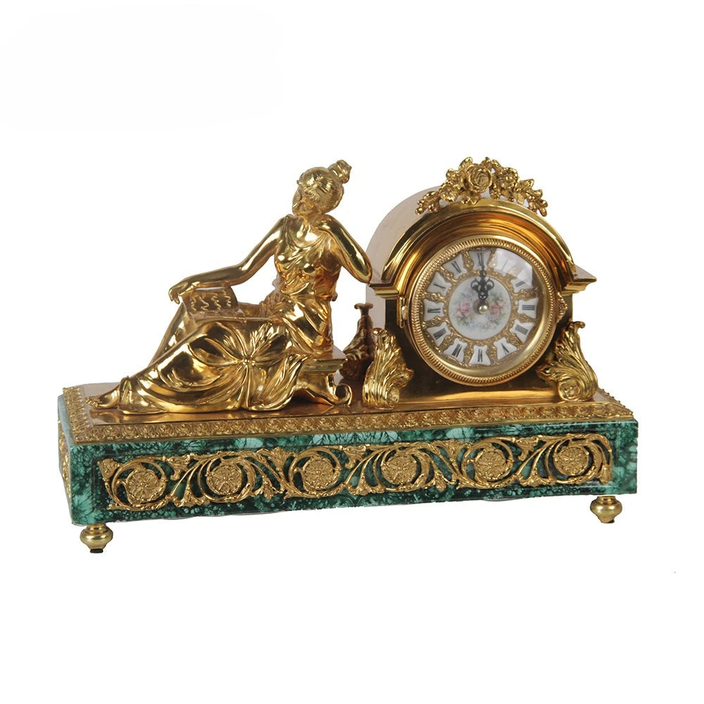 Timeless Wisdom Masterpiece – Imperial Reading Muse Clock (Copy)