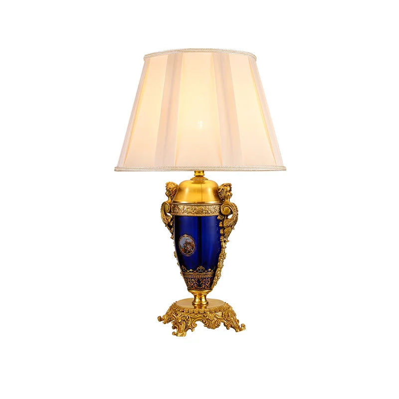 French Luxury Crystal Table Lamp