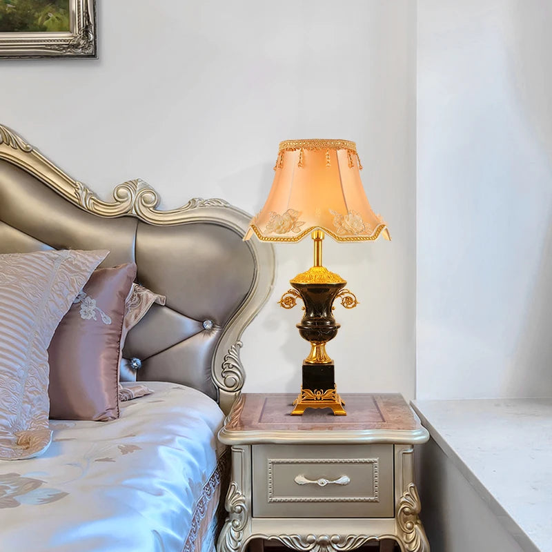 French Luxury Brass Table Lamp