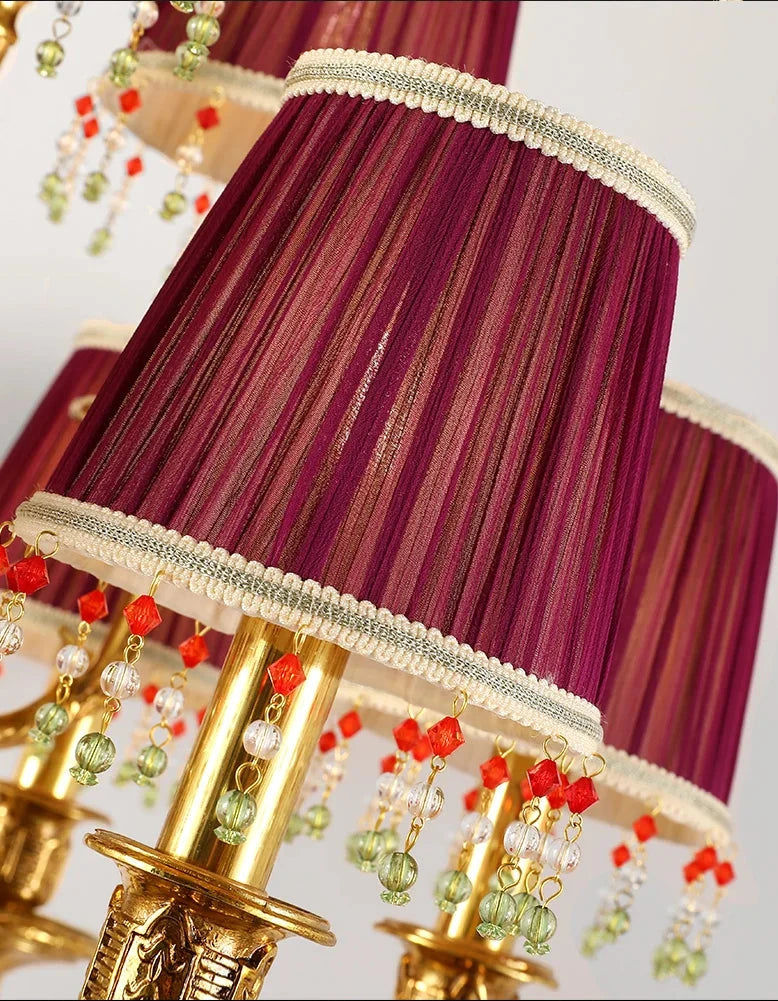 French Copper Table Lamp – Court Decorative Table Lamp