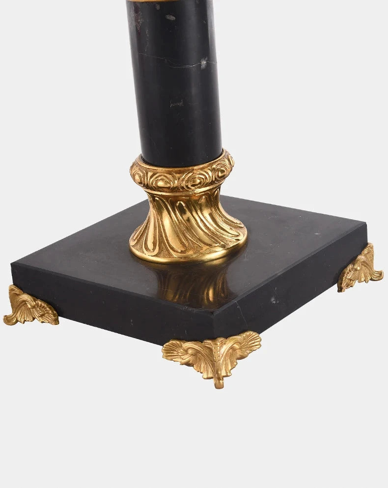 Jade Base Brass Table Lamp – Classic Modern Decorative Lighting