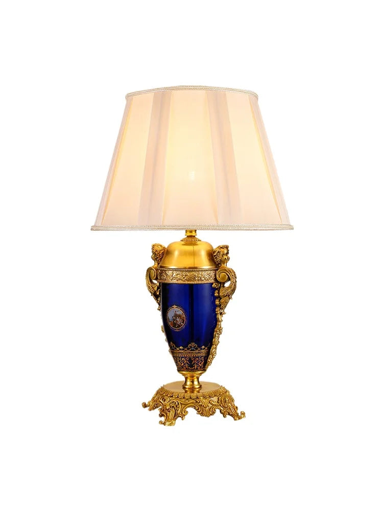 French Luxury Crystal Table Lamp