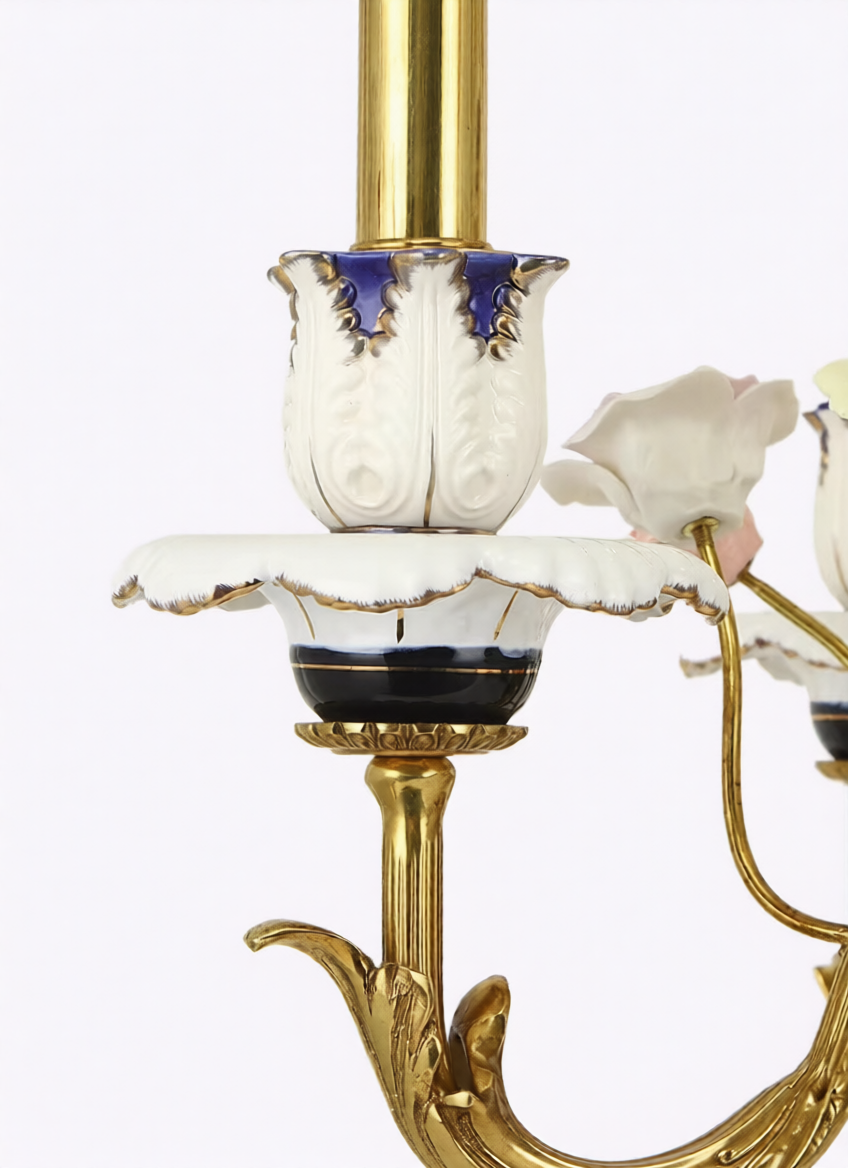 Luxury European Desk Lamp – Elegant Ceramic Home Decor